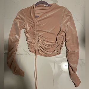 ALC Velvet Cream Top